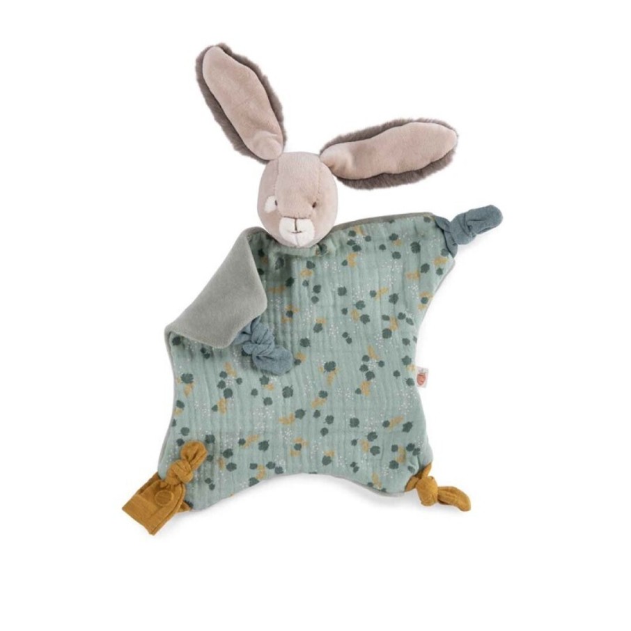 Doudou conejo salvia Petits Lapins Moulin Roty