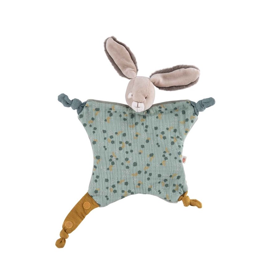 Doudou conejo salvia Petits Lapins Moulin Roty