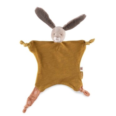Doudou conejo ocre Petits Lapins Moulin Roty