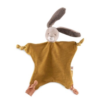 Doudou conejo ocre Petits Lapins Moulin Roty 2