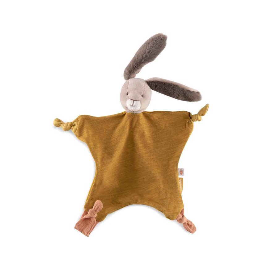 Doudou conejo ocre Petits Lapins Moulin Roty