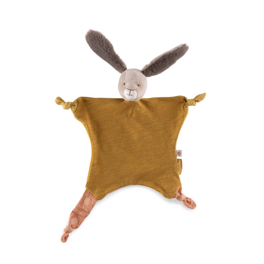 Doudou conejo ocre Petits Lapins Moulin Roty