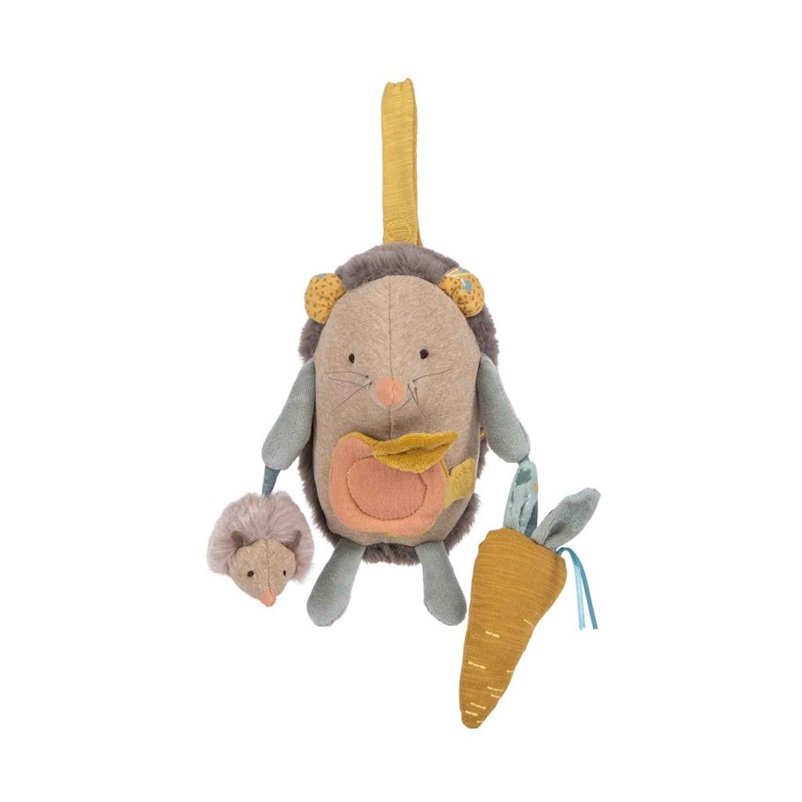 Erizo de actividades Petits Lapins Moulin Roty