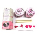 Kit para tejer una bufanda