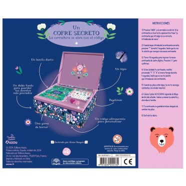 Cofre de papelería con código secreto 2