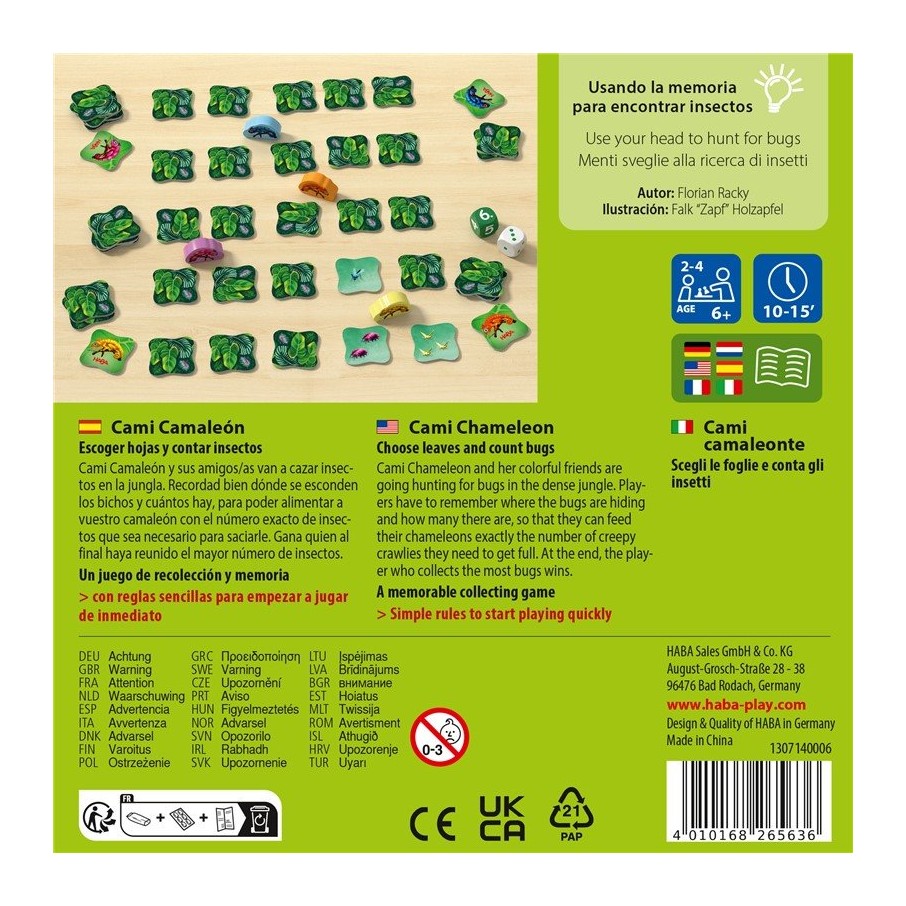 Cami Camaleón HABA