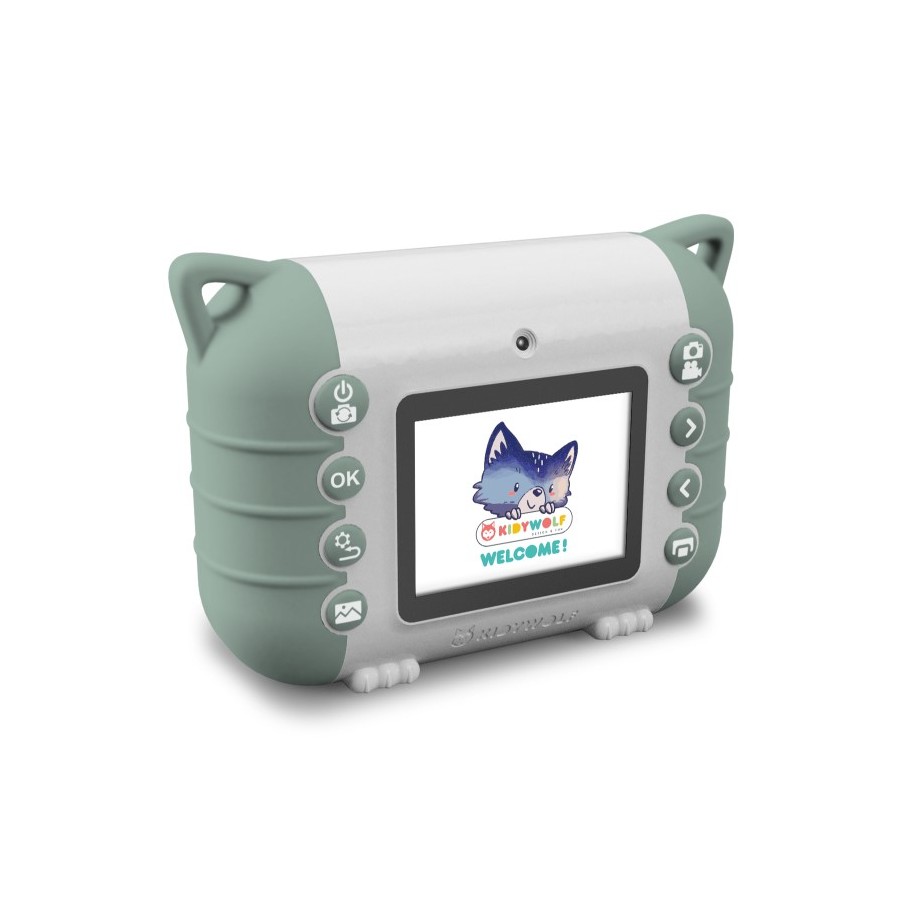 Cámara de fotos imprimible Kidyprint (verde)