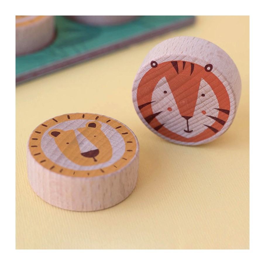 Lion and tiger tic tac toe LONDJI