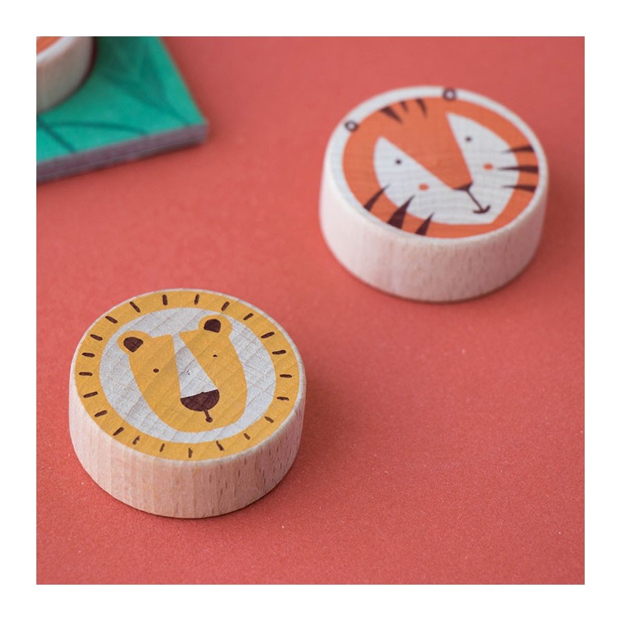 Lion and tiger tic tac toe LONDJI