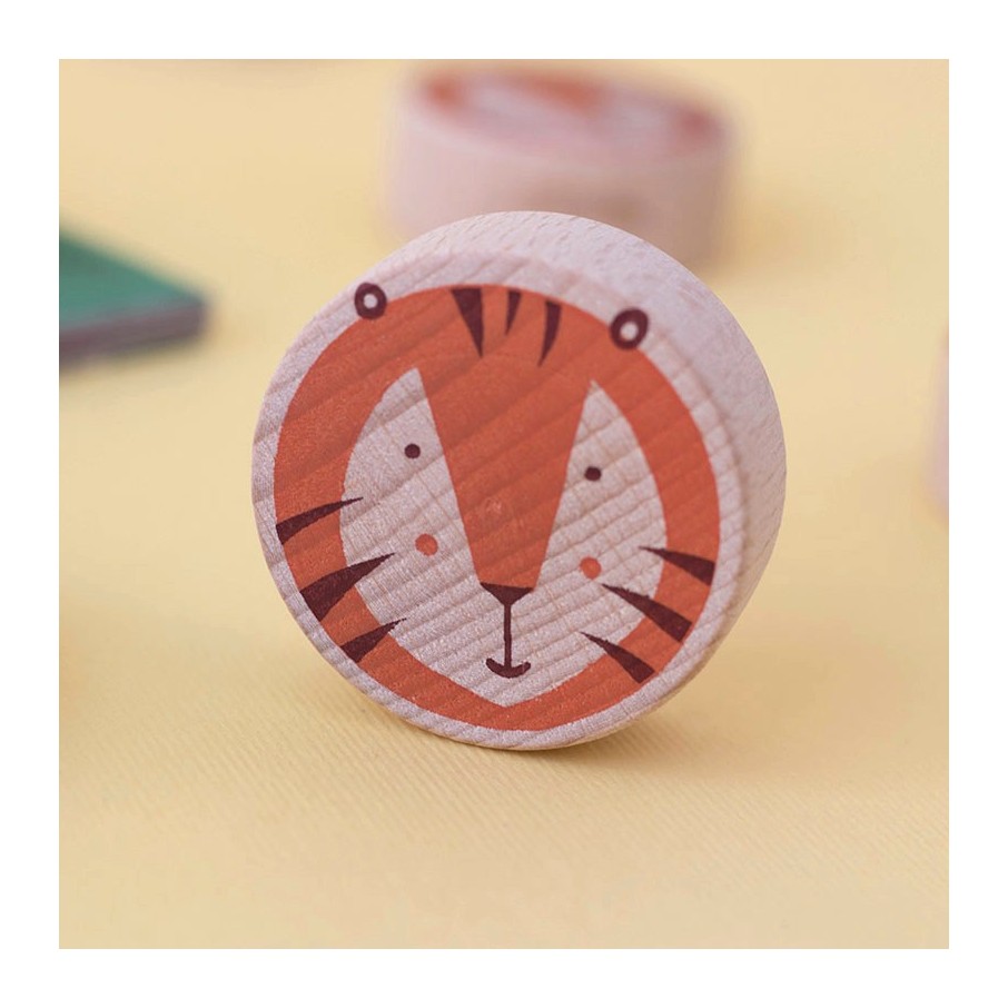 Lion and tiger tic tac toe LONDJI