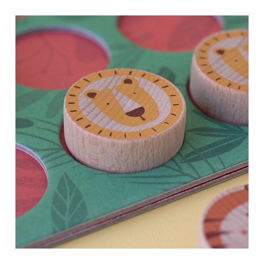 Lion and tiger tic tac toe LONDJI