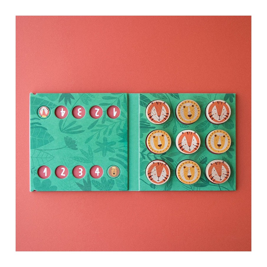 Lion and tiger tic tac toe LONDJI