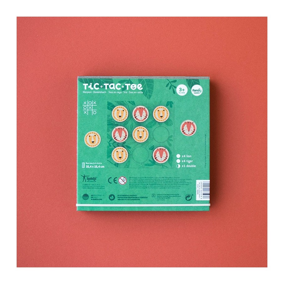 Lion and tiger tic tac toe LONDJI