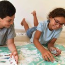 Gran Póster de Pegatinas "Monumentos del Mundo" Poppik