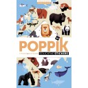 Gran Póster de Pegatinas "Animales del Mundo" Poppik