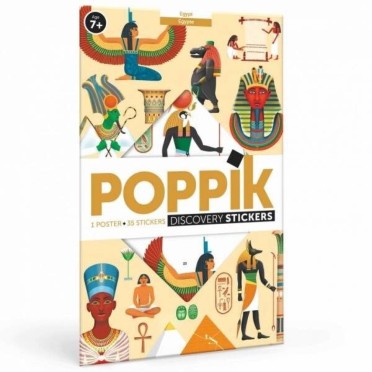 Gran Póster de Pegatinas "Egipto" Poppik