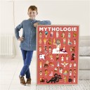 Gran Póster de Pegatinas "Mitología" Poppik