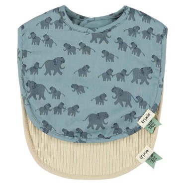 Babero New Born Pack 2 Elefante Trixie