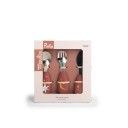 Set de cubiertos de silicona Moulin Roty