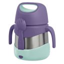 Termo con cuchara/tenedor 335ml B.Box - Lilac Pop
