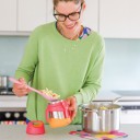 Termo con cuchara/tenedor 335ml B.Box - Lilac Pop