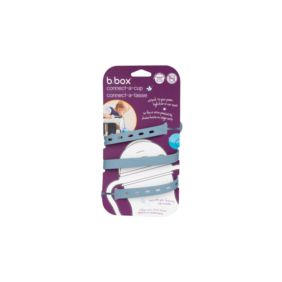 Correa anticaídas para tazas Connect a Cup B.Box - Ocean