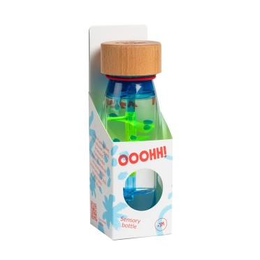 Move Bottle Spiral Blue PETIT BOUM 2